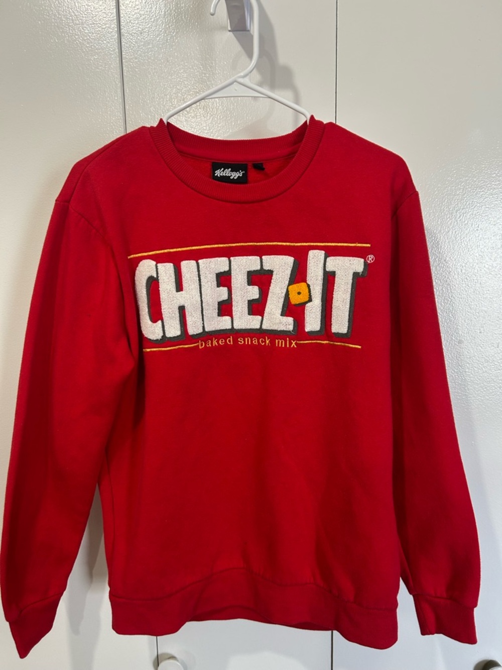 Cheez-It Red Mens Sweatshirt